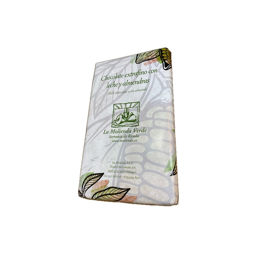 CHOCOLATE PURO 70% CACAO 900g. LA MOLIENDA VERDE SERRANIA DE RONDA