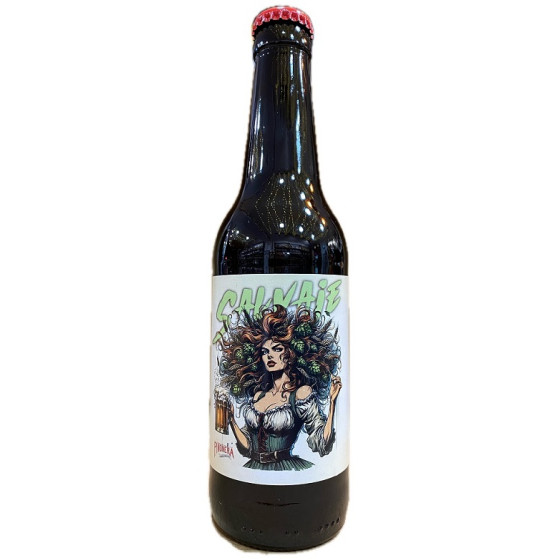 SALVAJE CERVEZA ARTESANA LA PIÑONERA 33 cl  PUERTO REAL CÁDIZ