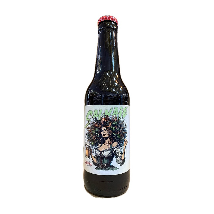 SALVAJE CERVEZA ARTESANA LA PIÑONERA 33 cl  PUERTO REAL CÁDIZ