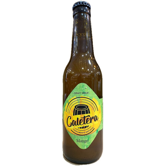 CERVEZA ARTESANA CALETERA DE MANGO 33cl - CRAFT BEER -