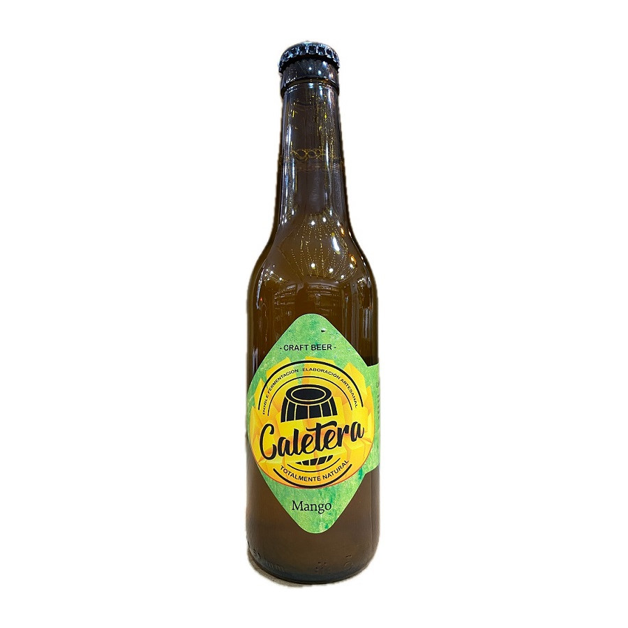 CERVEZA ARTESANA CALETERA DE MANGO 33cl - CRAFT BEER -