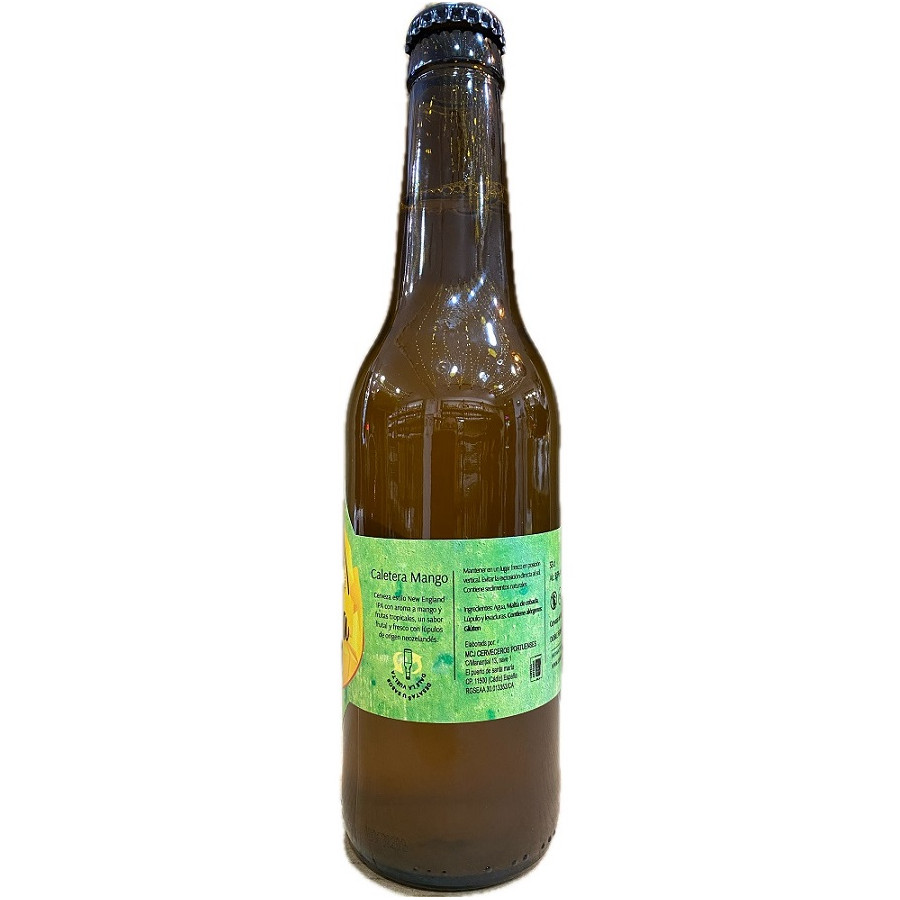 CERVEZA ARTESANA CALETERA DE MANGO 33cl - CRAFT BEER -