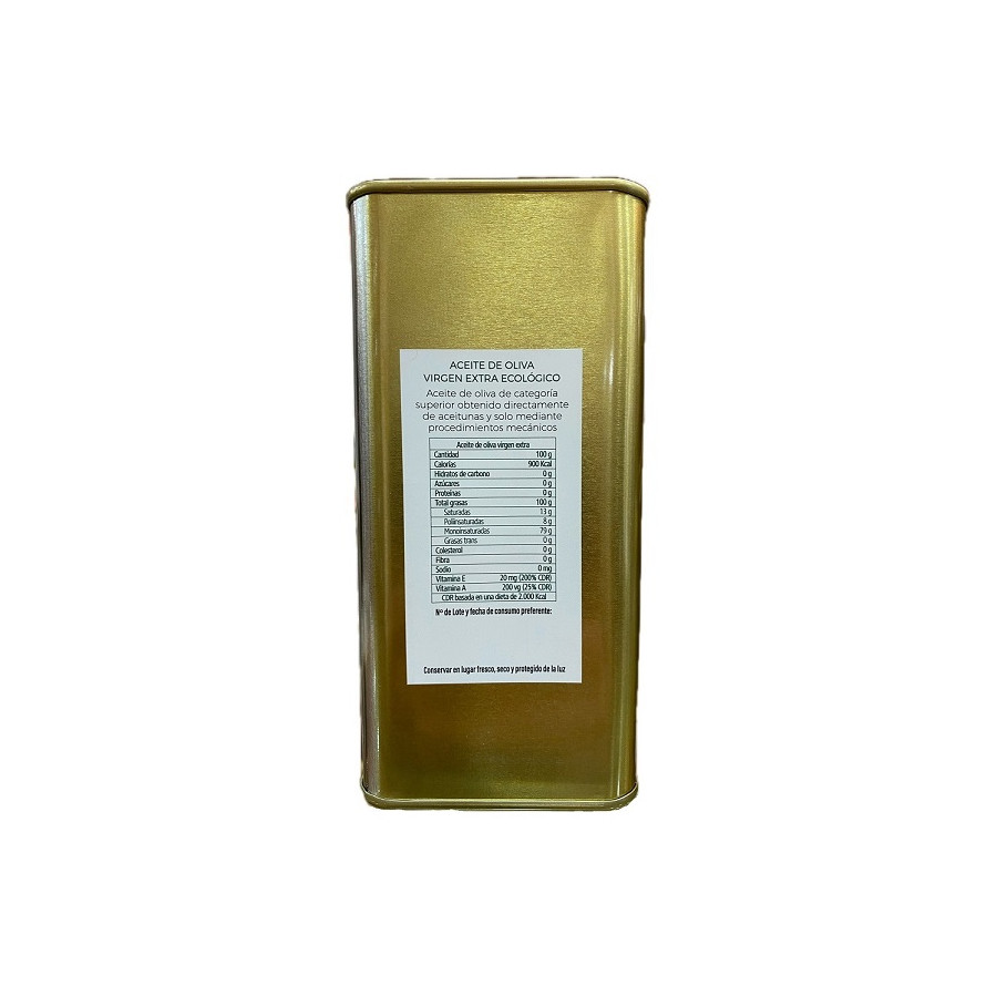 ACEITE DE OLIVA VIRGEN EXTRA LATA 500 ml VARIEDAD PICUAL PRODUCCIÓN EC