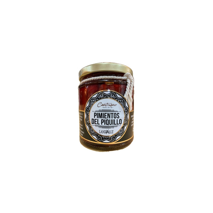 PIMIENTOS DEL PIQUILLO TARRO 230 gr. SALSAS CANTIZANO PATERNA DE RIVER