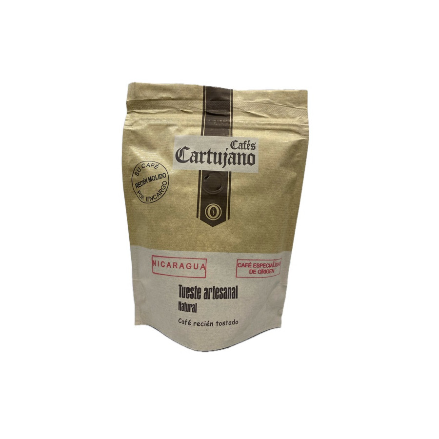 CAFÉ NICARAGUA MOLIDO 250g ESPECIALIDAD CAFÉS CARTUJANO SAN JOSÉ DEL V