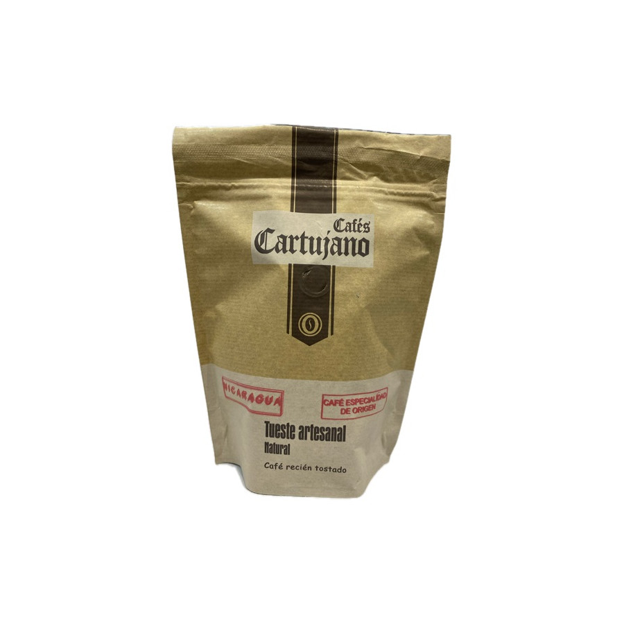 CAFÉ NICARAGUA EN GRANO 250g ESPECIALIDAD CAFÉS CARTUJANOS SAN JÓSE DE