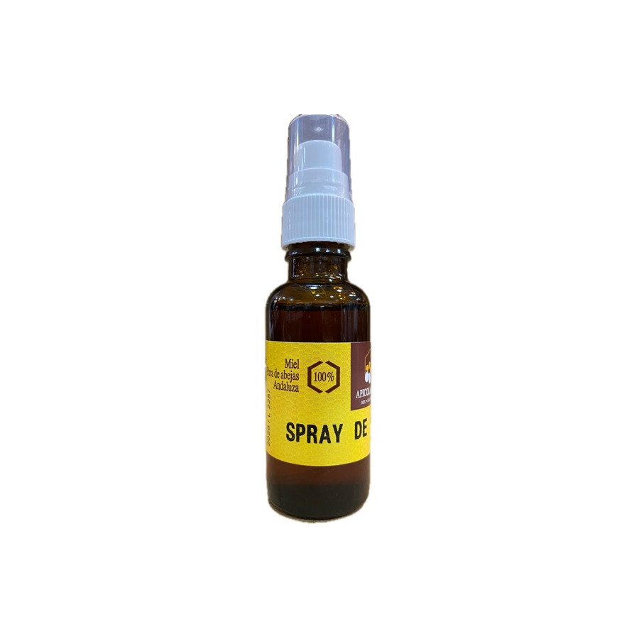 SPRAY DE PROPOLEO 30 ml SIN ALCOHOL. APICOLA PATIÑO CONIL CÁDIZ