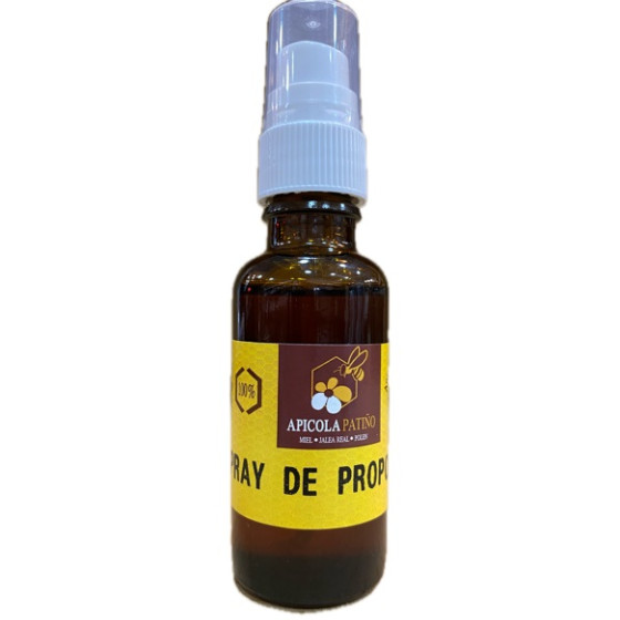 SPRAY DE PROPOLEO 30 ml SIN ALCOHOL. APICOLA PATIÑO CONIL CÁDIZ