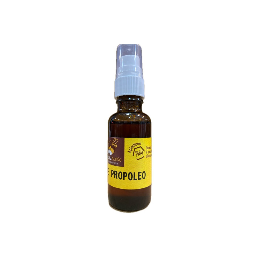 SPRAY DE PROPOLEO 30 ml SIN ALCOHOL. APICOLA PATIÑO CONIL CÁDIZ