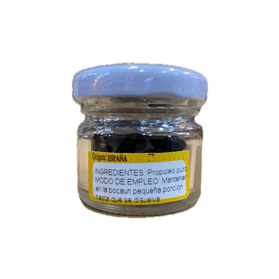 PROPOLEO NATURAL EN TROZOS TARRO 10 gr. APICOLA PATIÑO CONIL CÁDIZ