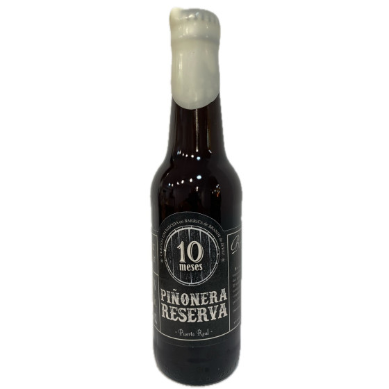 CERVEZA RESERVA 10 MESES LA PIÑONERA 33CL – STRONG ALE MADURADA EN BAR