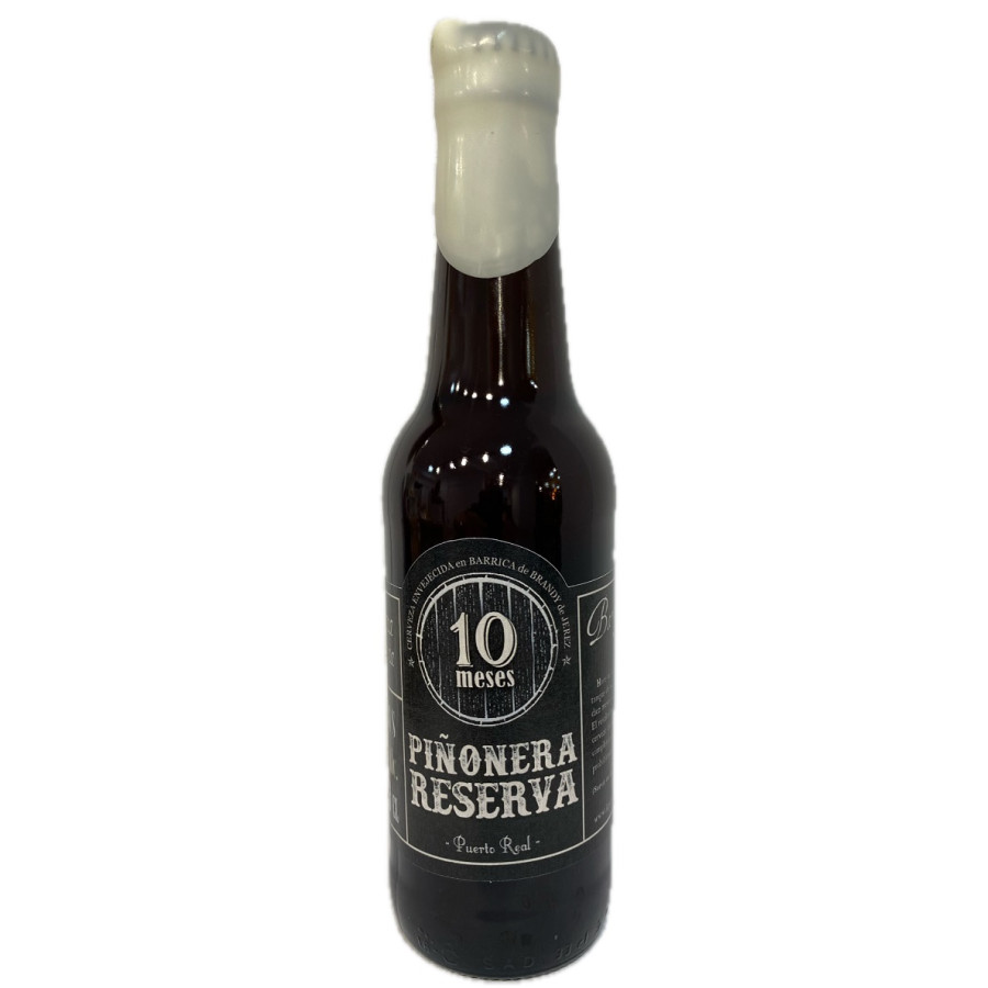 CERVEZA RESERVA 10 MESES LA PIÑONERA 33CL – STRONG ALE MADURADA EN BAR