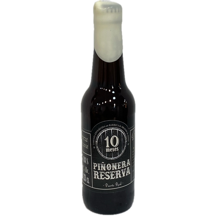 CERVEZA RESERVA 10 MESES LA PIÑONERA 33CL – STRONG ALE MADURADA EN BAR