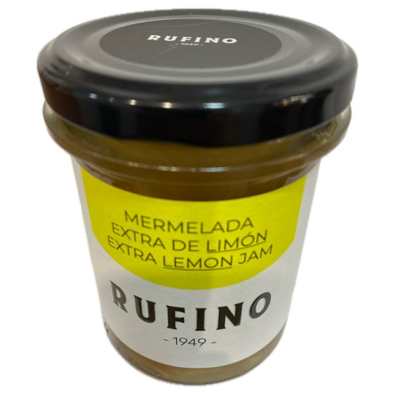 MERMELADA EXTRA DE LIMÓN RUFINO 212 G – ARTESANAL Y NATURAL DE ALPUJAR