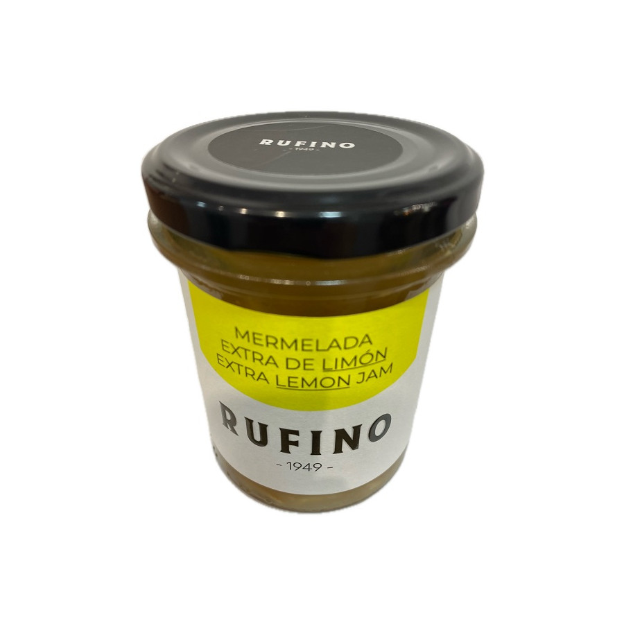 MERMELADA EXTRA DE LIMÓN RUFINO 212 G – ARTESANAL Y NATURAL DE ALPUJAR