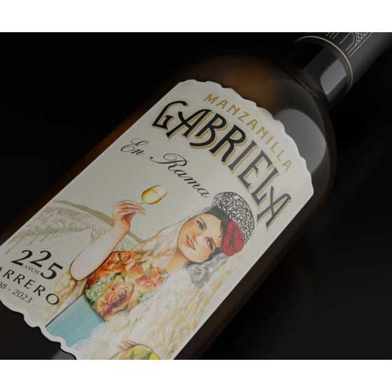 MANZANILLA GABRIELA EN RAMA 75cl. 225 ANIVERSARIO BODEGAS BARRERO