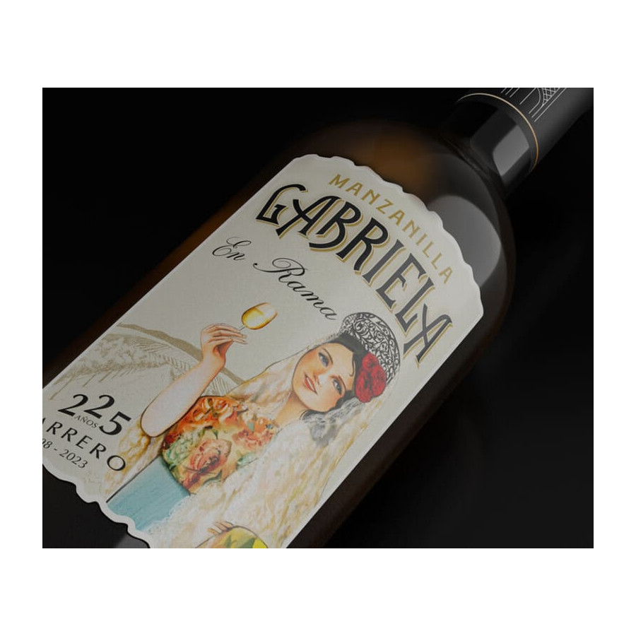 MANZANILLA GABRIELA EN RAMA 75cl. 225 ANIVERSARIO BODEGAS BARRERO