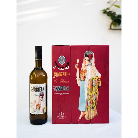MANZANILLA GABRIELA EN RAMA 75cl. 225 ANIVERSARIO BODEGAS BARRERO