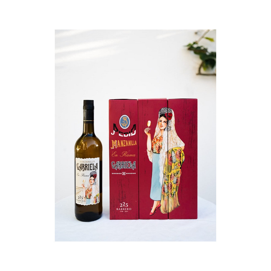 MANZANILLA GABRIELA EN RAMA 75cl. 225 ANIVERSARIO BODEGAS BARRERO