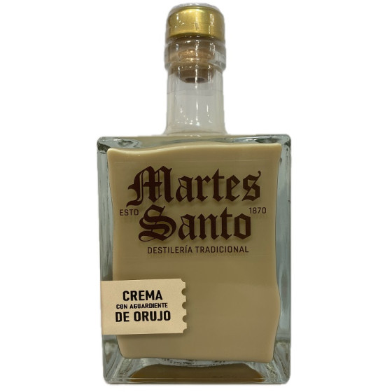 CREMA DE ORUJO ARTESANAL MARTES SANTO 70 CL – LICOR PREMIUM – AIRES DE