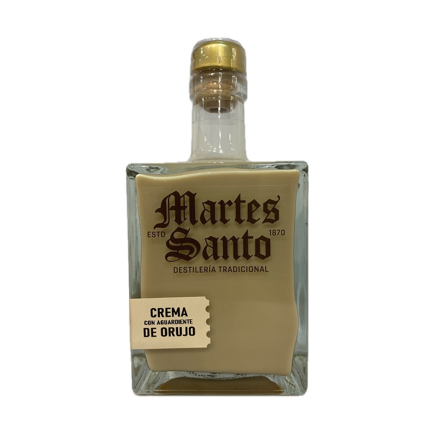 CREMA DE ORUJO ARTESANAL MARTES SANTO 70 CL – LICOR PREMIUM – AIRES DE