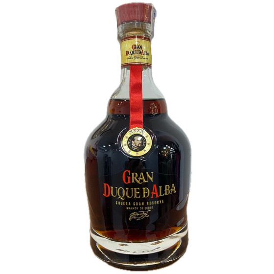 BRANDY PREMIUM DE JEREZ - GRAN DUQUE DE ALBA 70 CL CON COPA SERIGRAFIA