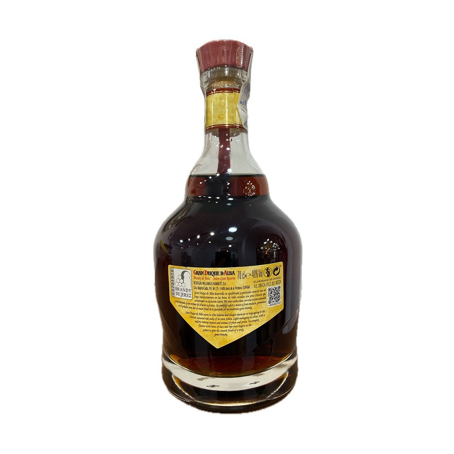 BRANDY PREMIUM DE JEREZ - GRAN DUQUE DE ALBA 70 CL CON COPA SERIGRAFIA