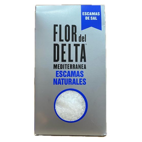 SAL EN ESCAMAS NATURALES 125 G FLOR DEL DELTA – PURA SAL MARINA DEL ME