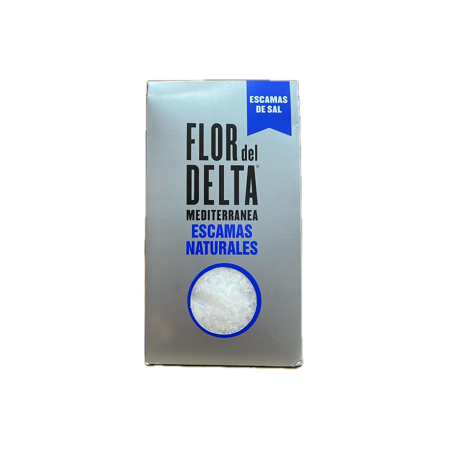 SAL EN ESCAMAS NATURALES 125 G FLOR DEL DELTA – PURA SAL MARINA DEL ME