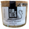 ESCAMAS NEGRAS SAZONADOR FLOR DEL DELTA 90 G – SAL GOURMET ARTESANAL E