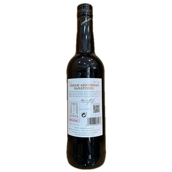 ARRUMBAÓ 75 CL MANUEL ARAGÓN – CREAM JEREZ EXCEPCIONAL DE CHICLANA