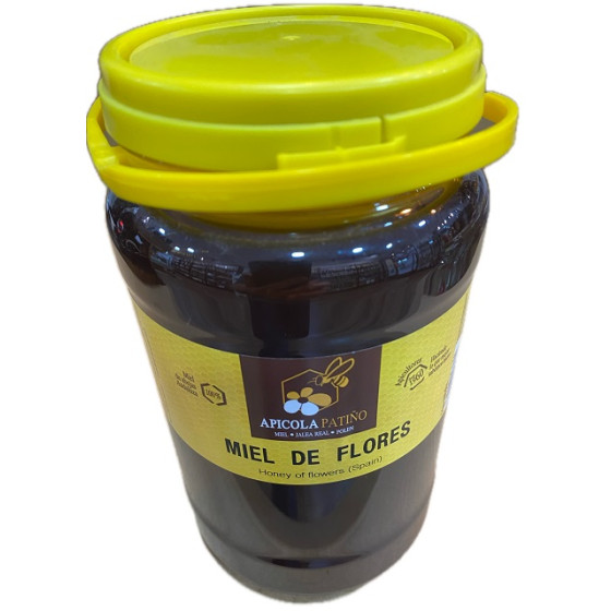 MIEL DE FLORES APÍCOLA PATIÑO 2 KG – MIEL ARTESANAL EN ENVASE PLÁSTICO