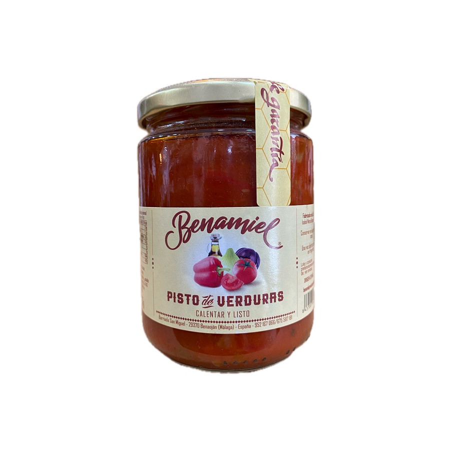 PISTO DE VERDURAS ARTESANAL BENAMIEL 425G DE LA SIERRA DE GRAZALEMA