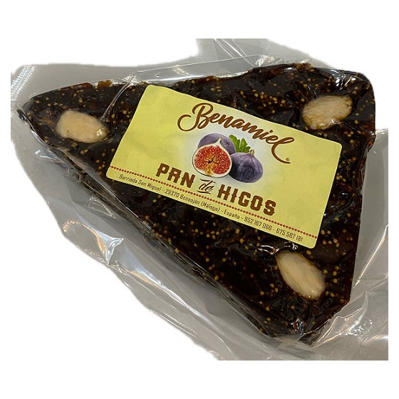 CUÑA DE PAN DE HIGOS 250 G BENAMIEL SIERRA DE GRAZALEMA