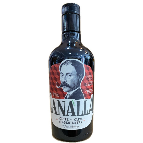 ACEITE DE OLIVA VIRGEN EXTRA CANALLA 500ML PICUAL DE AUTOR DE ÚBEDA FO