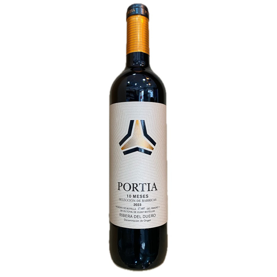PORTIA 10 MESES RIBERA DEL DUERO 75CL – VINO TINTO DE CRIANZA ARTESANA