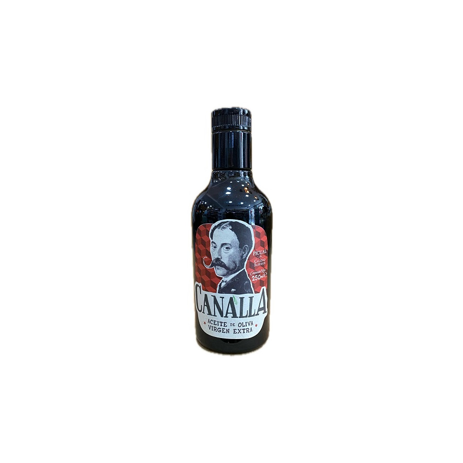 ACEITE DE OLIVA VIRGEN EXTRA CANALLA 250ML PICUAL DE AUTOR DE ÚBEDA