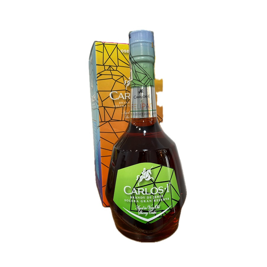 BRANDY CARLOS I GRAN RESERVA 70 cl. BRANDY DE JEREZ OSBORNE ENVEJECIDO