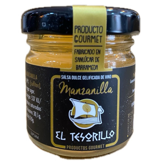 SALSA DULCE DE VINO MANZANILLA EL TESORILLO 40 G – AUTENTICIDAD GOURME