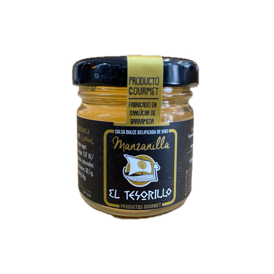 SALSA DULCE DE VINO MANZANILLA EL TESORILLO 40 G – AUTENTICIDAD GOURME