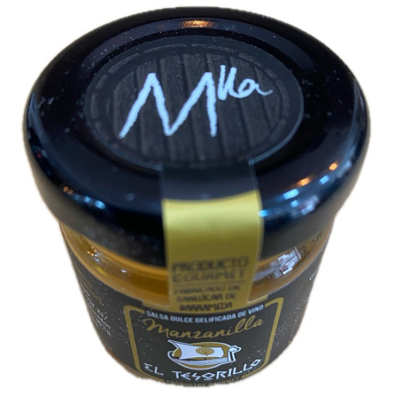 SALSA DULCE DE VINO MANZANILLA EL TESORILLO 40 G – AUTENTICIDAD GOURME