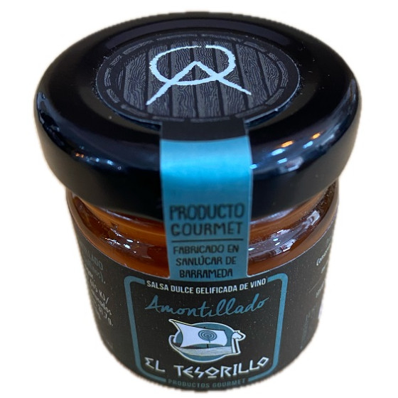 SALSA DULCE DE VINO AMONTILLADO EL TESORILLO 40 G – GOURMET DE SANLÚCA