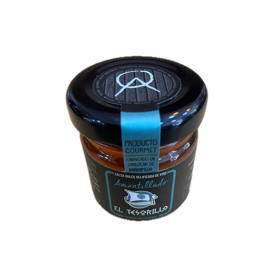 SALSA DULCE DE VINO AMONTILLADO EL TESORILLO 40 G – GOURMET DE SANLÚCA
