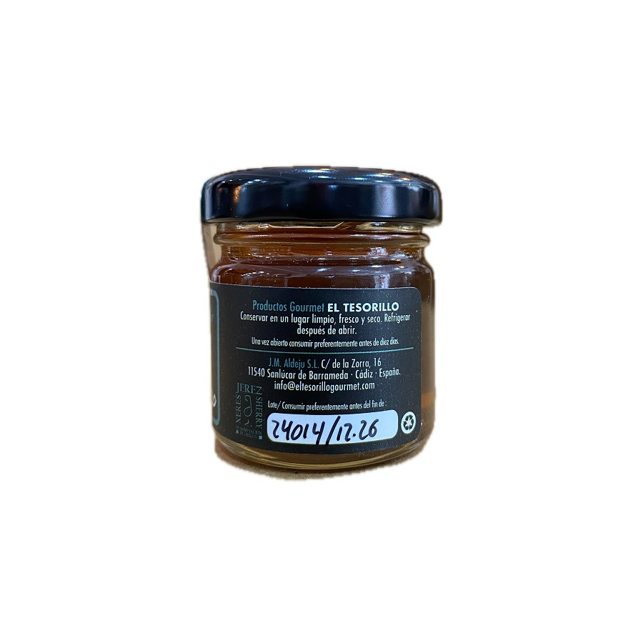 SALSA DULCE DE VINO AMONTILLADO EL TESORILLO 40 G – GOURMET DE SANLÚCA