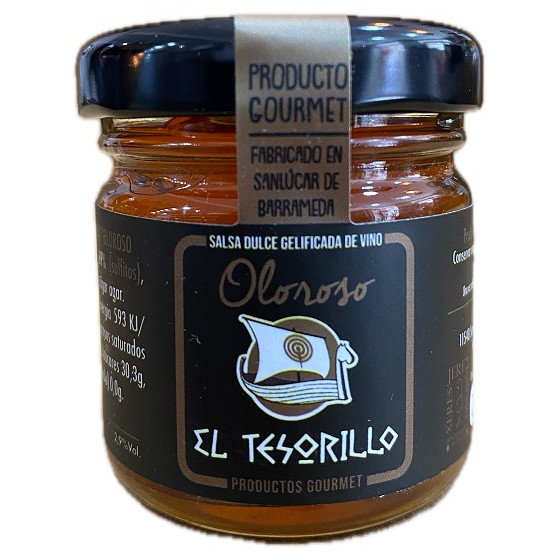 SALSA DULCE DE VINO OLOROSO EL TESORILLO 40 G – SABOR INTENSO DESDE SA