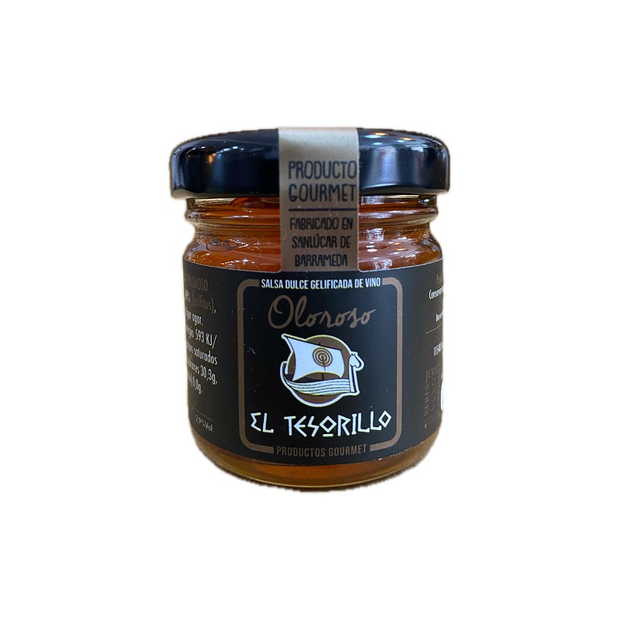 SALSA DULCE DE VINO OLOROSO EL TESORILLO 40 G – SABOR INTENSO DESDE SA