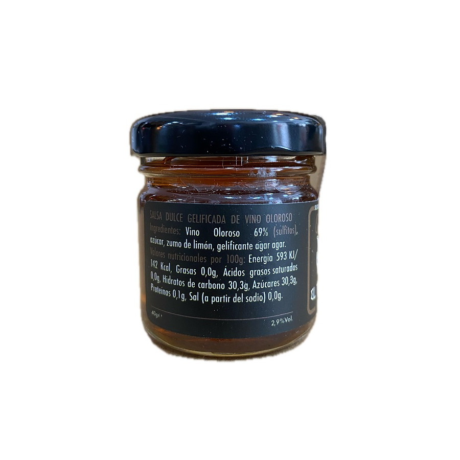 SALSA DULCE DE VINO OLOROSO EL TESORILLO 40 G – SABOR INTENSO DESDE SA