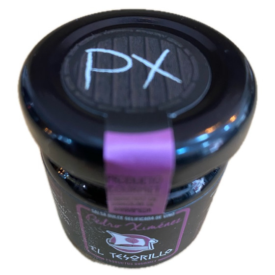 SALSA DULCE DE VINO PEDRO XIMÉNEZ EL TESORILLO 40 G – DELICIA GOURMET 
