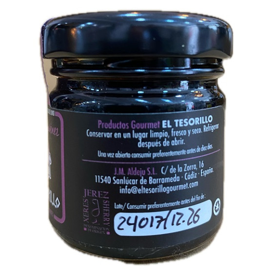 SALSA DULCE DE VINO PEDRO XIMÉNEZ EL TESORILLO 40 G – DELICIA GOURMET 