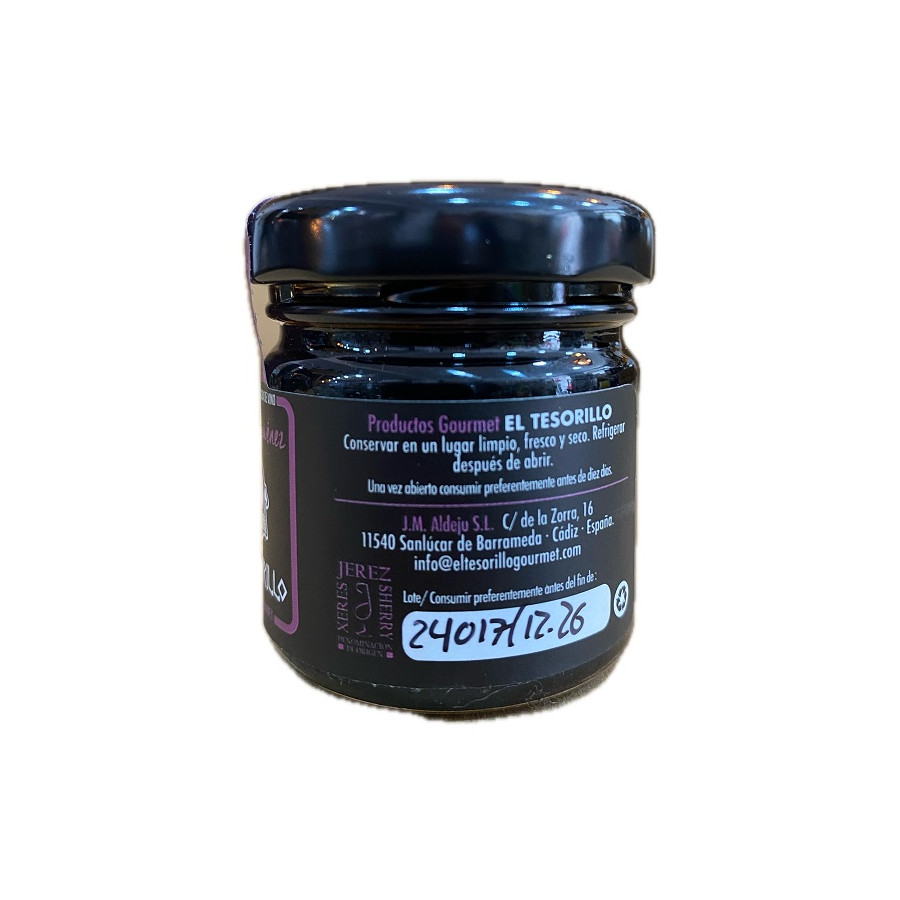 SALSA DULCE DE VINO PEDRO XIMÉNEZ EL TESORILLO 40 G – DELICIA GOURMET 